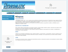 Tablet Screenshot of hydromatic.com.pe